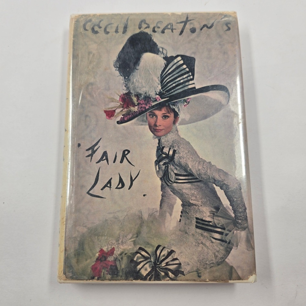 Vintage 1964 Cecil Beaton Fair Lady Book First Ed Audrey Hepburn Film